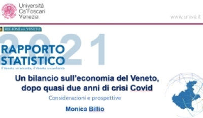 Rapporto statistico - Il Veneto si racconta, il Veneto si confronta - PROSPETTIVE